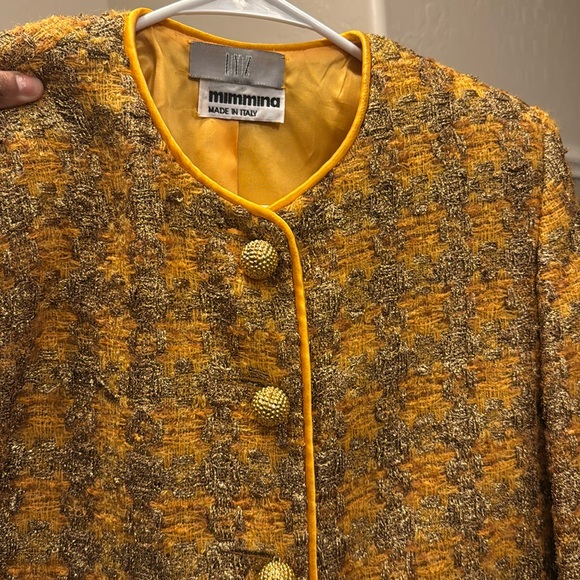 Mimmina 80’s Vintage Cropped Coat - Picture 7 of 15